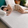 CFYCYHDZHT Hotel Sheets Thick Quilted Cotton Non Slip Mattress Protection Cover, Bedroom Hotel Solid Color Single Double King Size Mattress top hat White 150200cm view 1