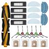 Accessories Kit for Yeedi Vac/Vac Max Vac 2 Pro Station Robotic Vacuum Cleaner, 1 Main Brush,6 Side Brushes,4 Hepa Filter,4 Disposable mopping Pad,4 Washable Mop Pads,4 Dust Bags (Set 3) view 1