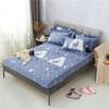 CFYCYHDZHT Bedding Deep Pocket Fitted Sheet Boys and Girls Bedroom Thick Quilted Printed Fitted Sheets, Adult Room Single Double King Size Mattress Protector Navy Blue 2 180cmx200cm view 1