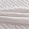 CFYCYHDZHT Easy Care Fitted Sheet Thick Quilted Cotton Non Slip Mattress Protection Cover, Bedroom Hotel Solid Color Single Double King Size Mattress top hat Brown 180200cm view 2