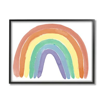 Stupell Industries Traditional Rainbow Arches Round Organic Curves