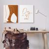 Stupell Industries Oui C'est Moi French Phrase Woman Behind Palms view 2