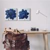 Stupell Industries Bold Royal Blue Florals Blooming Chic Petal Flower view 2
