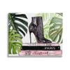 Stupell Industries Chic Studded Fashion Boots Monstera Palms Glam Magazine view 1