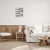 Stupell Industries Advice from The Lake List Rustic Plank Pattern, Designed by Natalie Carpentieri Gray Framed Wall Art, 16 x 20, Brown view 2