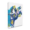 Stupell Industries Triceratops Dinosaur Silhouette Abstract Graffiti Paint Pattern view 3
