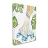 Stupell Industries Vintage Disco Roller Skates Striped Socks Monstera Plants view 3