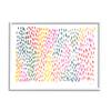 Stupell Industries Abstract Splotch Marks Pink Yellow Green Pattern view 1