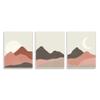 Stupell Industries Sun and Crescent Moon Desert Canyon Mountain Landscape view 1