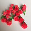 100 PCS Mini Artificial Red Rose Flowers Heads DIY Craft view 2