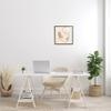 Stupell Industries Minimal Face Line Drawing Abstract Brown Tan Shapes view 2