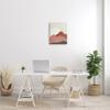 Stupell Industries Desert Mountain Sunrise Landscape Warm Terracotta Tones, Designed by Taylor Shannon Designs Canvas Wall Art, 16 x 20, Orange view 2