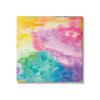 Stupell Industries Fluid Abstract Watercolor Paint Rainbow Ombre Pattern, Designed by Nola James Canvas Wall Art, 24 x 24, Multi view 1