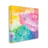 Stupell Industries Fluid Abstract Watercolor Paint Rainbow Ombre Pattern, Designed by Nola James Canvas Wall Art, 24 x 24, Multi view 3