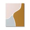 Stupell Industries Split Path Abstraction Organic Curved Shapes Brown Grey view 1