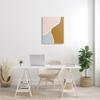Stupell Industries Split Path Abstraction Organic Curved Shapes Brown Grey view 2