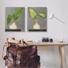 Stupell Industries Large Palm Leaf Potted Plants Interior Still Life view 2