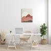 Stupell Industries Desert Mountain Sunrise Landscape Warm Terracotta Tones, Designed by Taylor Shannon Designs Canvas Wall Art, 24 x 30, Orange view 2