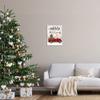 Stupell Industries Merry & Bright Phrase Red Truck Holiday Forest view 2