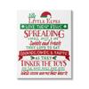 Stupell Industries Silly Little Elves List Festive Christmas Phrases view 1