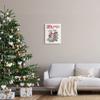 Stupell Industries Merry Sentiment Christmas Gnome in Plaid Holly Stocking view 2