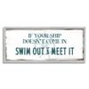 Stupell Industries Ship Swim Out Meet It Sign Nautical Wheel view 1