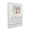 Stupell Industries Coziness of This Season Phrase Festive Holiday Stockings view 3