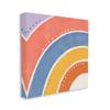 Stupell Industries Playful Primary Color Half Rainbow Polka Dot Stripes view 3