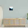 Stupell Industries Blue Ocean Cove Cliff Landscape Morning Misty Sky, Designed by Ian Winstanley Wall Plaque, 12 x 12 view 2