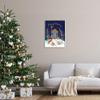 Stupell Industries Merry Christmas Family Home Scene Festive Reindeer Holly view 2