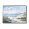 Stupell Industries Rolling Beach Sand Dunes Soft Pink Beach Sky view 1