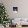 Stupell Industries Merry Christmas Family Home Scene Festive Reindeer Holly view 2
