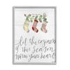 Stupell Industries Coziness of This Season Phrase Festive Holiday Stockings view 1