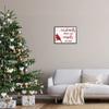 Stupell Industries Cardinals Appear When Angels are Near Sympathetic Phrase, Designed by Daphne Polselli Black Framed Wall Art, 20 x 16, Off- White view 2
