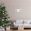 Stupell Industries Rustic Merry Little Christmas Phrase Holiday Fir Trees view 2