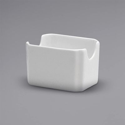 Buffalo F8010000906 3.25 x 2.625 in. Bright White Ware Porcelain Sugar Packet Holder