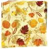 AVEVER 40-ct 13x13 Burlap Fall Napkins Napkins Paper Napkins Thanksgiving Dinner Napkins Fall Paper Napkins Fall Cocktail Napkins Paper Decorative Napkins for Decoupage, orange, beige, brown view 1