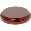 Plymor Fruitwood Round Wood Display Base, 3.5625" W x 3.5625" D x 0.625" H (3.125" Display Diameter), Pack of 2 view 1