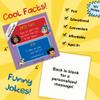 Notes From Me! 101 Tear-Off Lunch Box Notes for Boys and Girls, Zany Facts & Zingers, Inspirational, Motivational, Thinking of You, Funny Jokes for Kids, Back to School Gifts, Teacher Reward, Ages 8+ view 2