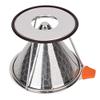 YRHH Pour Over Coffee Dripper,Reusable Cone Dripper,Stainless Steel Reusable Coffee Dripper Filter Coffee Cone with Mesh,Stainless Steel Coffee Filter Removable Dripper with Stand (115mm)-125mm view 4