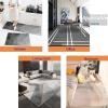 DRSFF Blue Grey Large Rugs Living Room, Geometric Pattern Carpet for Kids Bedroom Study Room Balcony Area Rugs 140/200 160230 CM Home Decor Floor Mat (Size : 140200cm) view 4