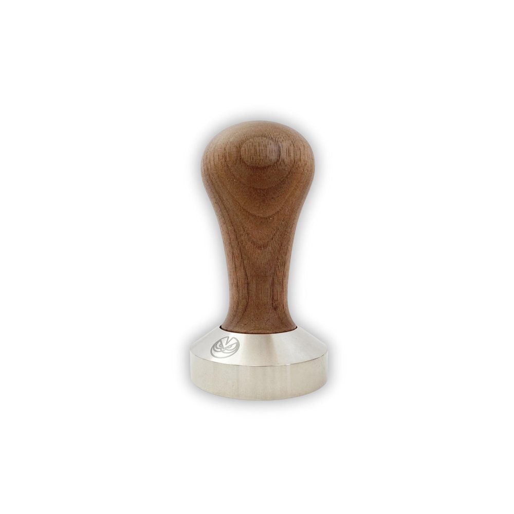 53.35mm Tamper designed to fit 54mm IMS Precision baskets. Wood handle and Food - Safe Stainless Steel base. Made in Italy