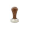 53.35mm Tamper designed to fit 54mm IMS Precision baskets. Wood handle and Food - Safe Stainless Steel base. Made in Italy view 1