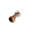 53.35mm Tamper designed to fit 54mm IMS Precision baskets. Wood handle and Food - Safe Stainless Steel base. Made in Italy view 3