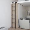 HWLL Bunk Bed Ladder Industrial Style Tube Bunk Bed Loft Ladder, 45"/50"/55"/59"/60"/63"/65" Tall Metal Twin Step RV Ladder for Home/Appartments/Camper, Easy to Install view 1