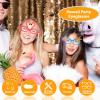 ABOOFAN 11pcs Party Glasses Summer Gifts Silly Glasses Hawaiian Sunglasses Beach Novelty Party Sunglasses Luau Party Props Hawaiian Series Glasses Holiday Fun Taste Abs Candy Bag Child view 2
