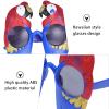 ABOOFAN 11pcs Party Glasses Summer Gifts Silly Glasses Hawaiian Sunglasses Beach Novelty Party Sunglasses Luau Party Props Hawaiian Series Glasses Holiday Fun Taste Abs Candy Bag Child view 4