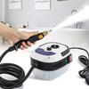Moongiantgo High Pressure Steam Cleaner, 2500W Portable High Temp Bathroom Power Steamer Cleaning Machine Steam Humidity Adjustable For Home Use Kitchen Grease Car Detailing (110V, White) view 1