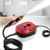 Moongiantgo High Pressure Steam Cleaner, 2500W Portable High Temp Bathroom Power Steamer Cleaning Machine Steam Humidity Adjustable For Home Use Kitchen Grease Car Detailing (110V, Red) view 1