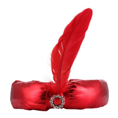 LUOZZY Halloween Kings Hat Indian Sultan Prince Hat Arab Headwear for Party (Red)